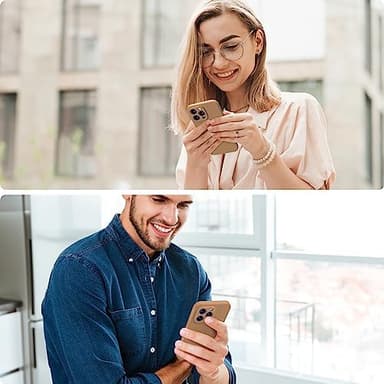 Miracase Designed for iPhone 14 Pro Max Phone Case with Screen Protector,[Upgraded Enhanced Camera Protection],Shockproof Liquid Silicone Case with Microfiber Lining,6.7 inch, Chocolate - Image 3