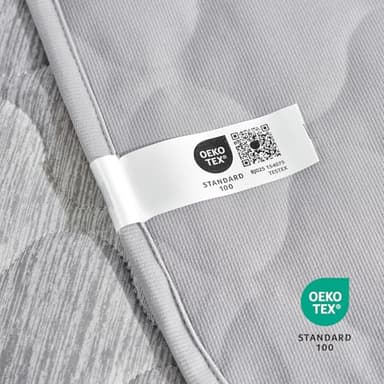 Cozy Bliss Leakproof Cooling Blanket for Large Dogs – Q-Max>0.4, Durable & Washable Dog Cooling Mat for Hot Weather, Soft Pet Throw & Couch Protector for Multiple Pets 60x80 Inch, Heather Silver Grey - Image 8