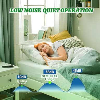 DEMULELR 4.5Cu.ft Small Mini Refrigerator with Freezer Black Two Door Mini Fridge with Crisper Drawer & Extra Drink Space, LED Light, Apartment Size Fridge for Dorm Office 17.5" W x 18.5" D x 43" H - Image 8