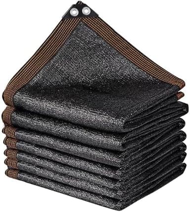 winemana Black Shade Cloth 40%, 30x50 FT Mesh Tarp - Garden Shade for Greenhouse, Patio, Vegetables, Plants Cover and Chicken Coops, Sun Shade Net for Outdoor Protection with Reinforced Grommets - Image 3