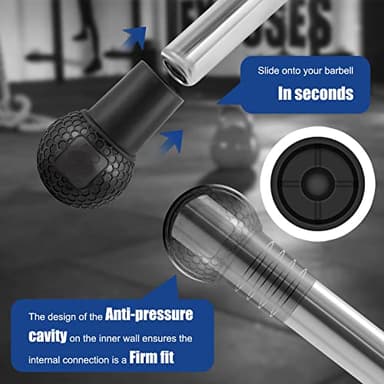 HXD-ERGO Landmine Attachment for Barbell, T Bar Row Attachment Fits 2 Inch Olympic Bars（Black） - Image 4