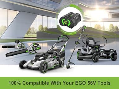 S SKSTYLE 56V 5.0Ah Battery Replacement for EGO 56V Compatible with All Power 56V EGO Power+ Tools, Battery with Upgraded Fuel Gauge - Image 5