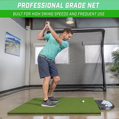 GoSports Elite Golf Practice Net with Steel Frame - Choose 10' or 7' Size - Image 5