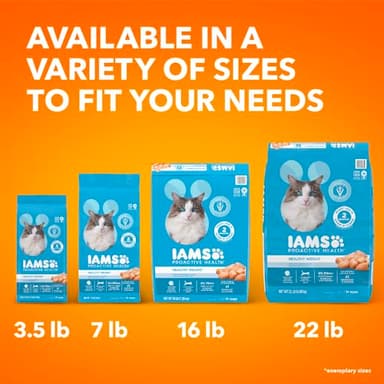 IAMS Proactive Health Healthy Weight Adult Dry Cat Food Chicken Flavor, 22 lb. Bag - Image 14