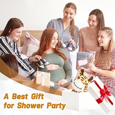 Spiral Car Seat Baby Toys 0-6 Months, Infant Carseat Sensory Toys Hanging Stroller Accessories, Newborn Shower Gifts for Baby Boys Girls Essentials | Cute Colorful Giraffe - Image 8