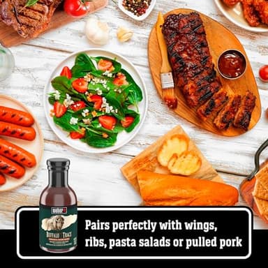 Weber Buffalo Trace Whiskey Flavored BBQ Sauce, 13.3 oz - Image 6