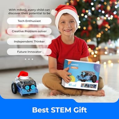 Makeblock mBot2 Coding Robot for Kids, AI Learning Support Scratch & Python Programming, Robotics Kit for Kids Ages 8-12 and up, Building STEM Robot Toys Gifts for Boys Girls - Image 9