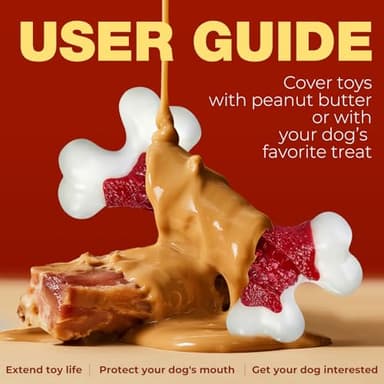 Kseroo Tough Dog Toys, Toys for Aggressive Chewers Large Breed, Chew Dogs, Bone Toy Nylon Dogs Almost Indestructible - Image 8