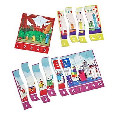 hand2mind Numberblocks Sequencing Puzzle Set, ﻿Sequence Cards, Matching Game, Math Toys, Toddler Educational Toys, Preschool Learning Activities, Kids Birthday Gifts, Easter Basket Stuffers for Kids - Image 9