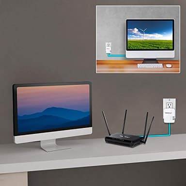 TRENDnet Powerline 1300 AV2 Adapter Kit, Includes 2 x TPL-422E Powerline Ethernet Adapters, IEEE 1905.1 & IEEE 1901, Gigabit Port, Range Up to 300m (984 ft), Simple Installation, White, TPL-422E2K - Image 7