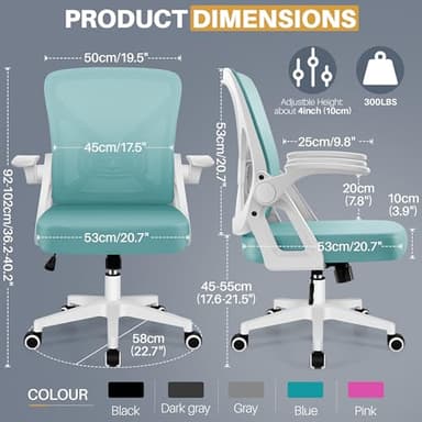 FelixKing Office Chair Desk Chair Swivel Computer Chair - Image 2