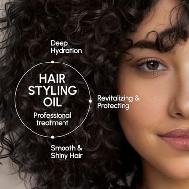 MAREE Hair Oil with Keratin Treatment, Biotin & Vitamins, Serum for Frizzy and Damaged Hair, Frizz Control Care Products for Women, Aceites Para el Cabello - Image 4