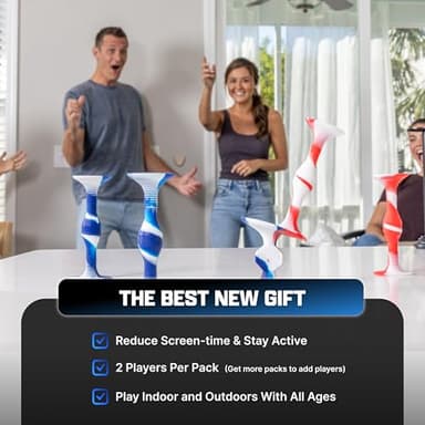 Popdarts Pro Pack (Blue and Green) - Indoor, Outdoor Suction Cup Throwing Game - Competition with a POP - Image 8