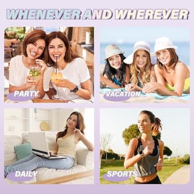 B&Q Fairy Lash Clusters Kit Natural Lashes Clusters Wispy Invisible Band Manga Lashes Individual Lashes Bond and Seal Eyelash Extension Kit Easy Removal (Fairy Kit-8-18MIX) - Image 8