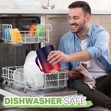 BENZZO 50 oz Tumbler with Handle and Straw Large Coffee Travel Mug Insulated Water Jug Thermal Cup Cold and Hot with Lid - Image 9