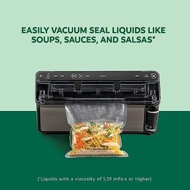 FoodSaver Elite All-in-One Liquid+™ Vacuum Sealer with Bags - Image 3