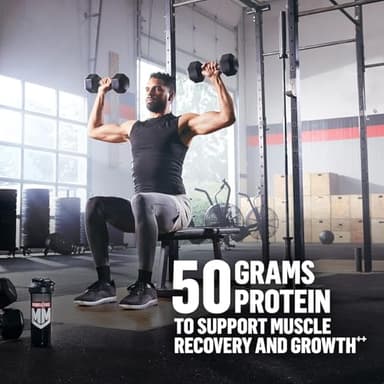 Muscle Milk Pro Series Protein Powder Supplement,Knockout Chocolate,2 Pound,11 Servings,50g Protein,3g Sugar,20 Vitamins & Minerals,NSF Certified for Sport,Workout Recovery,Packaging May Vary - Image 3