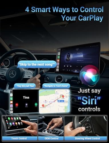 Wireless CarPlay Adapter - Converts Wired to Wireless CarPlay in 5 Seconds, Plug & Play, A7 Dual-Core Chip, Zero Latency, Stable Connection, Compatible with Apple iPhone iOS 10+ & Vehicles 2015+ - Image 3