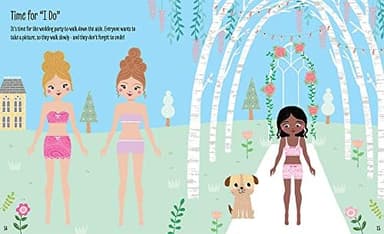 My Sticker Dress-Up: Weddings: Reusable Sticker Activity Book for Endless Creative Play! - Image 5