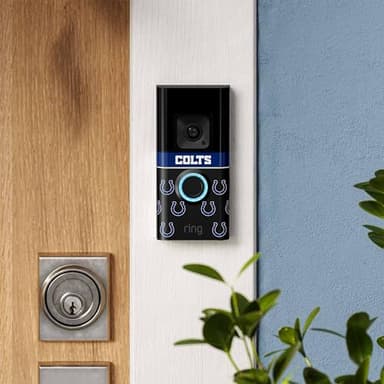 Ring Battery Doorbell Plus with All-New Official Limited-Edition NFL Faceplate | Indianapolis Colts - Image 7
