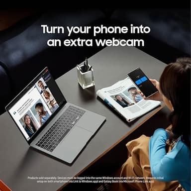 SAMSUNG 14" Galaxy Book4 Pro Business Laptop, Wi-Fi PC Computer, Windows 11 PRO, Intel Core 7 Ultra 155H / 16GB / 512GB, 3K AMOLED Touchscreen, 2024 Model, NP944XGK-KG3US, Moonstone Gray - Image 6