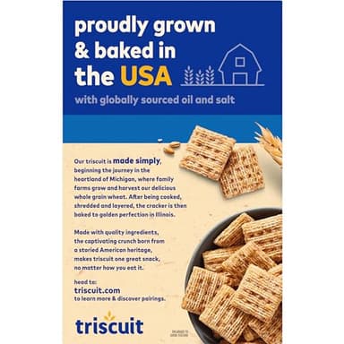 Triscuit Minis Original Whole Grain Wheat Crackers, Vegan Snacks, Bulk Snack Crackers, 6 - 8 oz Boxes - Image 16
