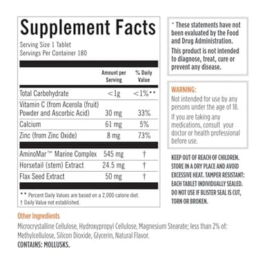 Viviscal Men's Hair Growth Supplements for Thicker Fuller Hair, Clinically Proven Collagen Complex, 180 Tablets 3 Month Supply - Image 2