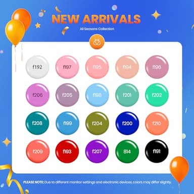 Beetles Gel Nail Polish Set 20 Colors White Black Nude Gel Polish with Base Coat Matte Glossy Top Coat Trendy Colors Uv LED Lamp Nails Gifts for Women Vibrant Subtle - Image 2