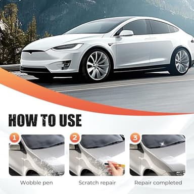 2025 New All Cars Magic Pen for Car Scratches, Magic Car Scratch Removal Pen, Weatherproof Touch up Car Scratch Remover Repair Paint Pen for Vehicles Paint Scratch Repair (1) - Image 5
