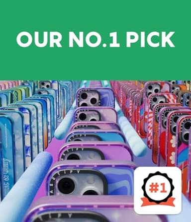 CASETiFY Impact Case for iPhone 13 Mini [Slim / 8.2 ft. 4X Military Grade Drop Protection/Wireless Charging Compatible] - Vintage Flower Monday - Clear Black - Image 3