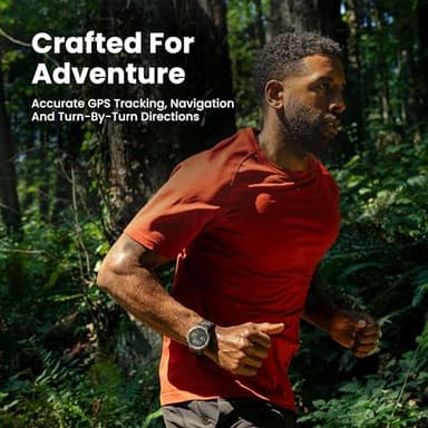 Amazfit T-Rex 3 Rugged Military Smart Watch 48mm, GPS (with Privacy), Offline Maps, Long Battery Life,328 Feet Water-Resistant, 170 Fitness/Sport Modes, AI, Voice Control, for Android or iPhone, Gray - Image 5