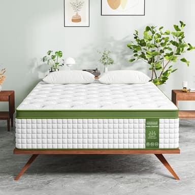 BedStory Full Mattress, 12 Inch Hybrid Mattresses Full Size in a Box with Gel Memory Foam and Pocket Springs, Medium Firm Mattress, Pressure Relief & Motion Isolation, CertiPUR-Us Certified, No Odor - Image 5