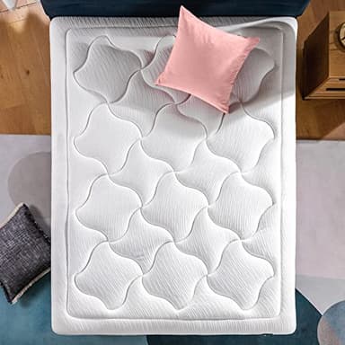 ZINUS 12 Inch Cloud Memory Foam Mattress, Queen, Fiberglass Free, Pressure Relieving, Mattress in A Box, CertiPUR-US Certified, White - Image 7