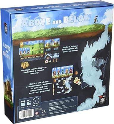 Red Raven Games Above and Below, Strategy Board Game - Image 3