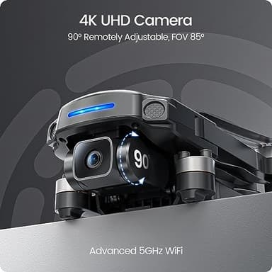 Holy Stone GPS Drone with 4K UHD Camera for Adults Beginner; HS360S 249g Foldable FPV RC Quadcopter with 10000 Feet Control Range, Brushless Motor, Follow Me, Smart Return Home, 5G Transmission - Image 2