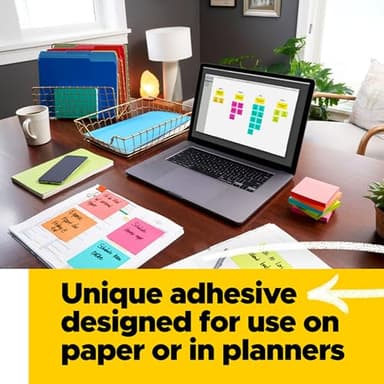 Post-it Notes, 3 in x 5 in,5 Sticky Notes Pads, 100 Sheets per Pad, Poptimistic Collection, School Supplies and Oﬃce Products, The Original Post-it Note - Image 7