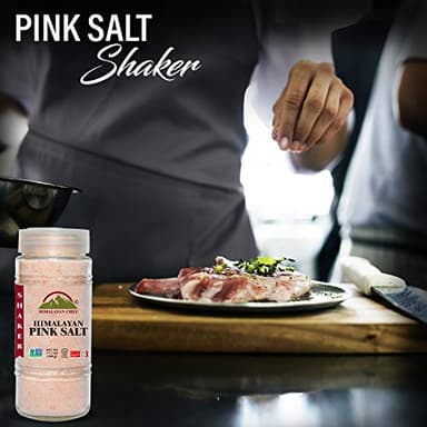 Himalayan Chef Himalayan Salt, Fine Glass Shaker, 17.5 Oz - Image 6