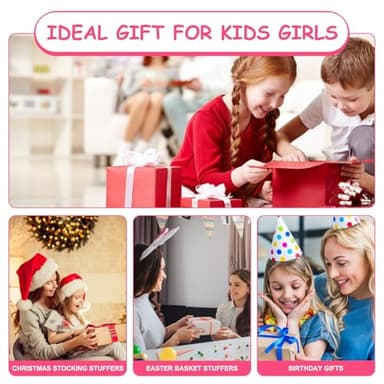 Stocking Stuffers Teen Girls: 12 Glitter Markers Christmas Gifts Teens Outline Glitter Pens Shimmer,Tween Teen Girl Gifts Trendy Stuff,Art Supplies Kids 6-8 9-12 10-12,Arts Crafts Kids Ages 8-12 Cute - Image 6