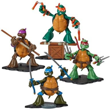 Teenage Mutant Ninja Turtles: Original Sketch Collector Figure with Comic Book by Playmates Toys - Image 2