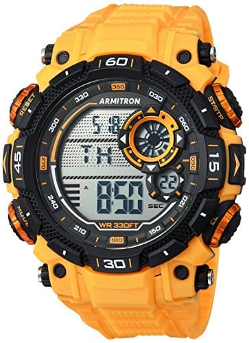 Armitron Sport Men's Digital Chronograph Resin Strap Watch, 40/8397 - Image 1