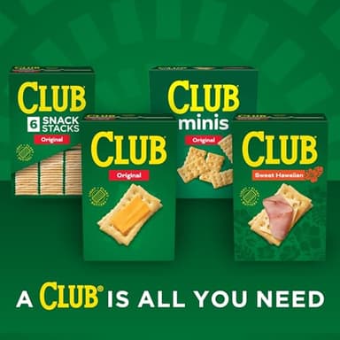 Club Minis Crackers, Lunch Snack, Original, 11oz Box - Image 11
