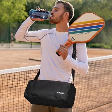 Pickleball Paddles Set of 2 Pickleball Rackets,USAPA Approved Pickleball Set of 2 Pickle Ball Paddles,Fiberglass Surface & PP Honeycomb Core,Breathable Handle,4 Indoor & Outdoor Balls,1 Duffel Bag - Image 6