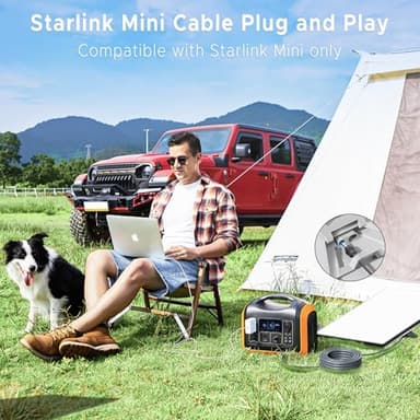 Gtaywell Starlink Mini USB-C to DC Power Cable, Max 100W Input USB Type C to DC Cable, Waterproof, Starlink Mini USB Cable Compatible with 65W+ PD Source 3M/10Ft - Image 5
