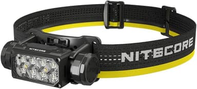 Nitecore HC65 UHE Headlamp, 2000 Lumen Max Heavy Duty Metal, USB-C Rechargeable with White, Red, and Reading Lights for Camping, Hiking, Hunting, and Industrial Works (Black - Image 3
