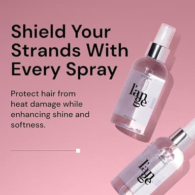 L'ANGE HAIR Rival Heat Shield | Heat Protection Spray for Hair | Prevents Frizz and UV Damage | Lightweight Thermal Protectant Spray | Adds Shine with Nourishing Oils and Keratin | 4 oz Bottle - Image 2