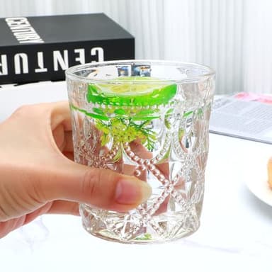 Drinking Glasses Set, 13 oz and 8 oz Highball Glasses Set, Bar Same Style, Essential Glassware for Home, Suitable for Water, Juice, Milk, Cocktails, Whisky, Iced Tea, Great Gift, 8 Pack - Image 3