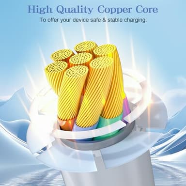 Car Carplay Cable for iPhone 17/16/15,iPhone 17/16/15Pro 17/16/15Pro Max 17/16/15Plus, USB A to USB C Cable for Apple Carplay, USB-C Car Charger for iPad Pro iPad Air 5th 4th Mini 6th Type C 3FT-White - Image 6