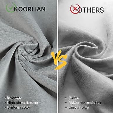 koorlian Queen Bed Frame, Velvet Adjustable Upholstered Platform Bed Frame with Type-C&USB Ports, Wingback Storage Headboard, Solid Wood Slats Support, No Box Spring Needed, Noiseless, Gary - Image 6