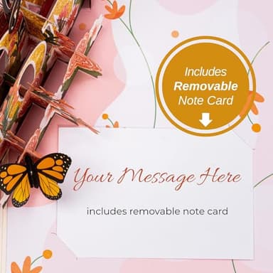 Paper Love 3D Love You Mom Pop Up Mothers Day Card, For Mom, Wife, All Occasion - 5" x 7" Cover - Includes Envelope and Note Tag - Image 7