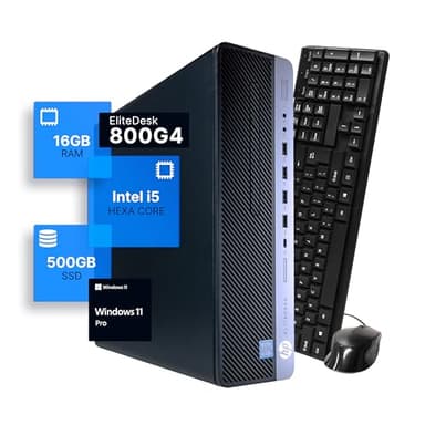 Blair Tech Elite 800G4 Desktop PC | i5-8500 | 16GB RAM 500GB SSD | Windows 11 Pro | Home or Office Computer | 5G WiFi + BT (Renewed) - Image 1